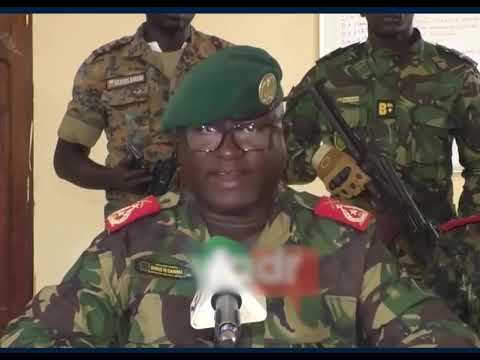 A coup in Guinea-Bissau, Brigadier General Denis N’Canha announced full control of the country.