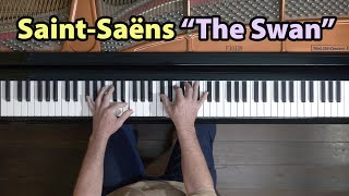 Saint-Saëns The Swan Paul Barton, FEURICH 218 piano