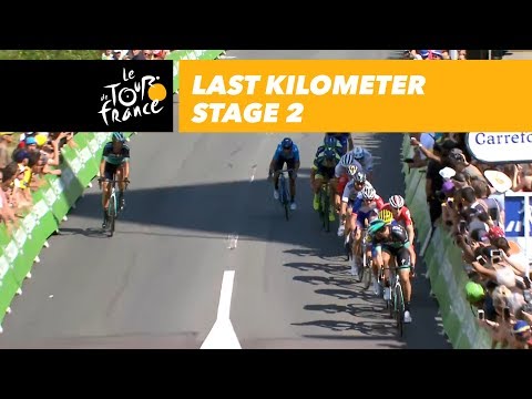 Last kilometer - Stage 2 - Tour de France 2018