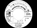 1956 Vic Damone - I Cried For You