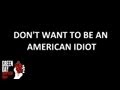 Green Day - American Idiot (Instrumental Cover ...