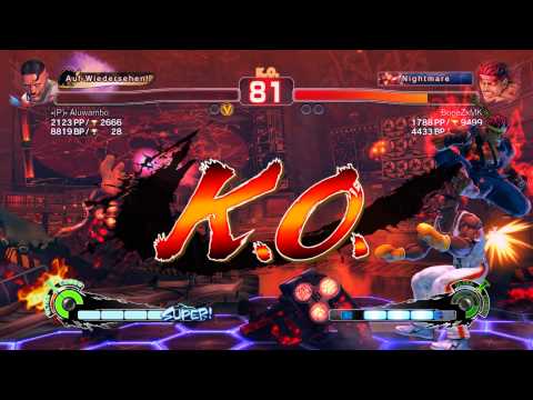 USF4: Evil Ryu vs Dudley