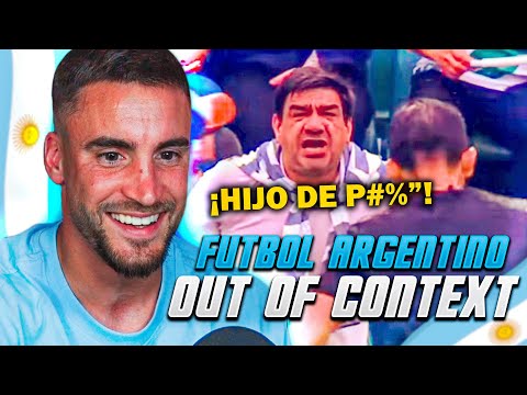 TAGLIAFICO REACTS TO ARGENTINE FOOTBALL OUT OF CONTEXT #1