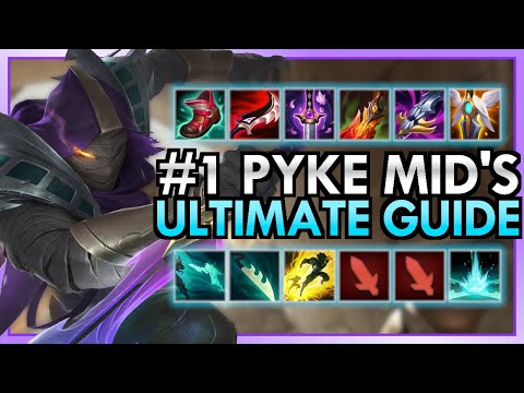 THE ULTIMATE SEASON 12 PYKE MID GUIDE | RUNES, BUILD & COMBOS | Challenger League of Legends Guide