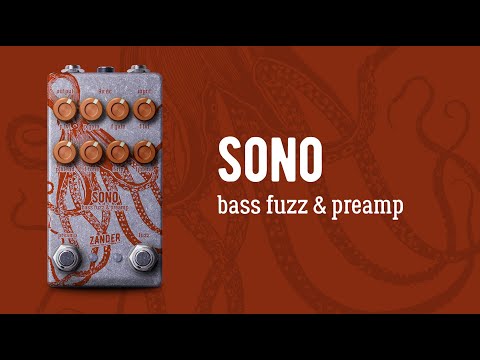 Zander Circuitry Sono bass fuzz & preamp V2 image 5