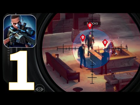 Hitman Sniper: The Shadows Gameplay Walkthrough Part 1 - Tutorial (Android,iOS)