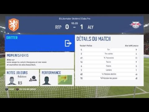 FIFA19 | ALERION LEGACY VS RESTART POLLOS/ VPL CHAMPIONS 1/8 FINALE - S1 J7
