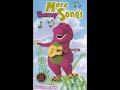 Barney Home Video Screener More Barney Songs 2️⃣6️⃣ Years
