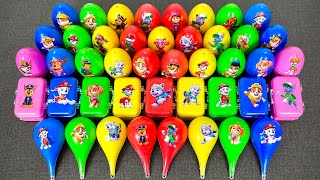 Paw Patrol Slime & Clay Surprise Search! Finding Ryder, Chase, Skye, Marshall in Cute Mini Suitcases