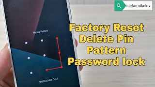 Factory reset Vodafone Smart N9 / VFD720 / A1/. Delete Pin, pattern, password lock.