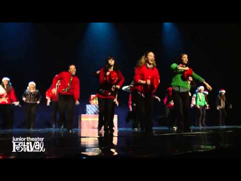 Students from Play On Players in Gainesville, GA perform “Sparklejollytwinklejingley” from Elf JR. at the 2015 Junior Theater Festival’s New Works Showcase. The Junior Theater Festival is the world’s largest festival celebrating young people and the transformative power of musical theater.
