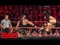 Braun Strowman Vs The Miz Raw Nov 6 2017
