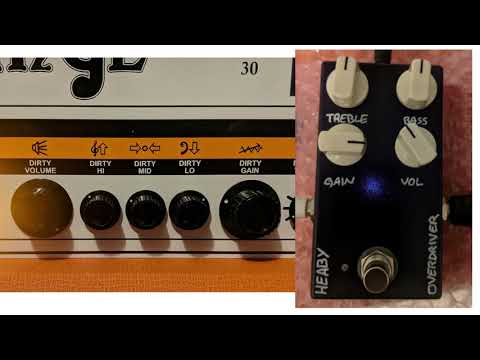 Heaby Pedals Overdriver - Clean Amp