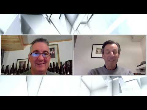 #brier2021 TSN's Bob Weeks with Glenn Howard, Wayne Middaugh, Brad Gushue, Brad Jacobs & Ben Hebert