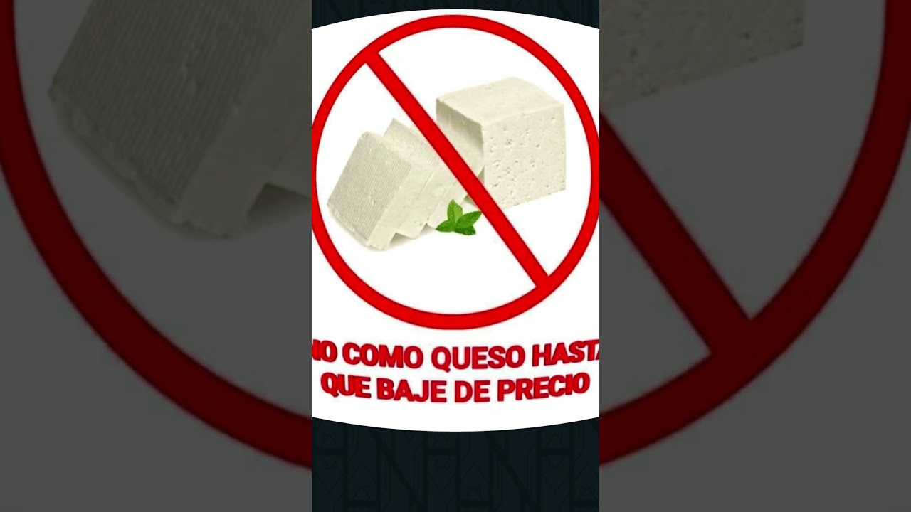 Lanzan campaña en Redes Sociales contra el alto costo del queso