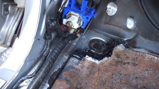2003 Toyota 4Runner water damage bad connector location that fried ECU