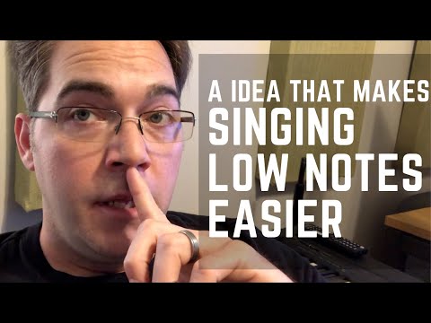 Access Low Notes - How To SING REALLY LOW | Singing Tips