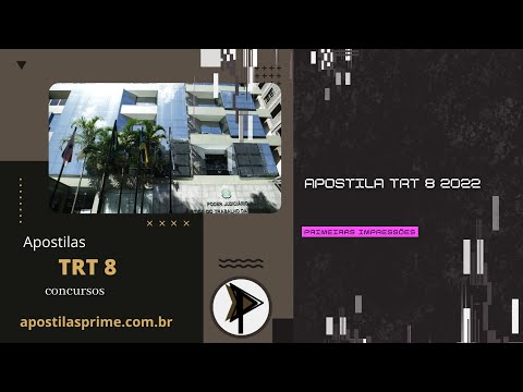 Apostila TRT 8 2022 Técnico Judiciário Administrativa