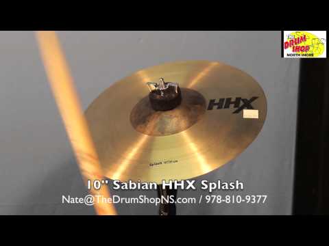 Sabian HHX Splash 10'' - The Drum Shop North Shore