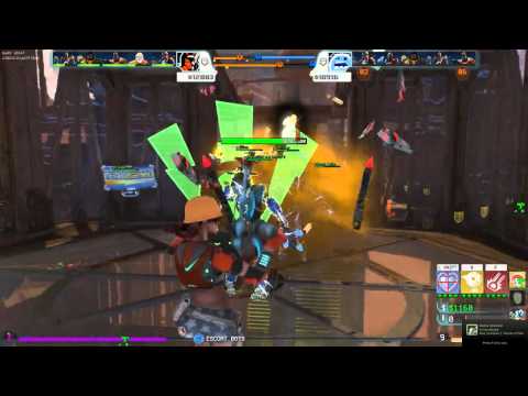 Super Monday Night Combat - Combat Girl on Gun Mountain gameplay