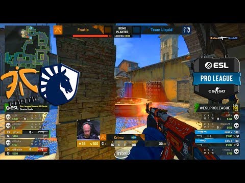 EPIC QUARTER-FINAL!! - fnatic vs Liquid - ESL Pro League S10 Finals - CS:GO