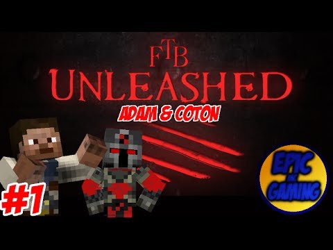 FTB Unleashed - Ep1: The Only Hat (Lets Play with Coton123)