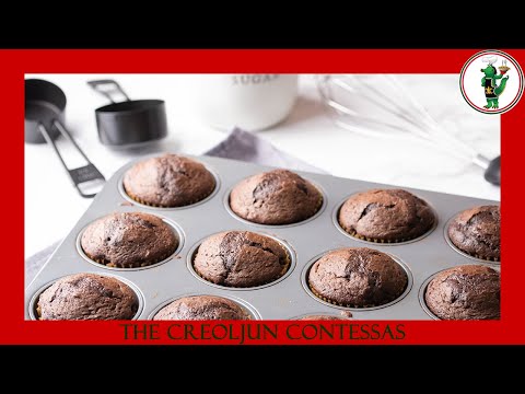 HOW TO MAKE THE BEST DOUBLE CHOCOLATE ESPRESSO CUPCAKES EASY VIDEO RECIPE