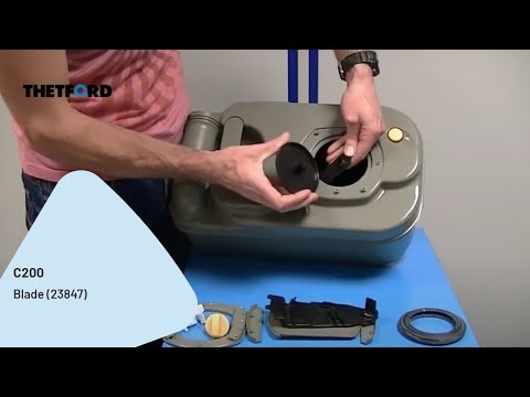 C200 | Austausch des Schiebers (23847) | Kassettentoilette | THETFORD Reparaturanleitung