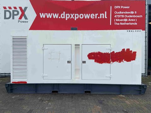 DPX Power: Scania DC16 - 550 kVA Generator - DPX-12087