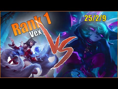 Challenger RANK 1 Vex CRUSHES **NEW** Ahri Rework