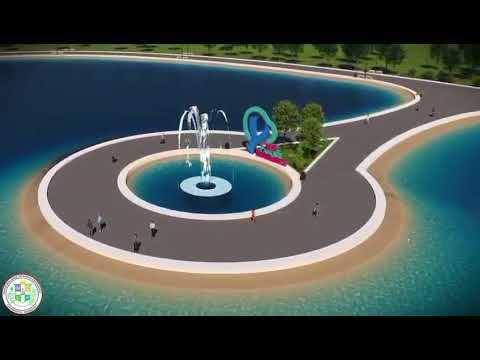 Canindeyu Nueva Esperanza - futuro parque ecológico con una laguna 