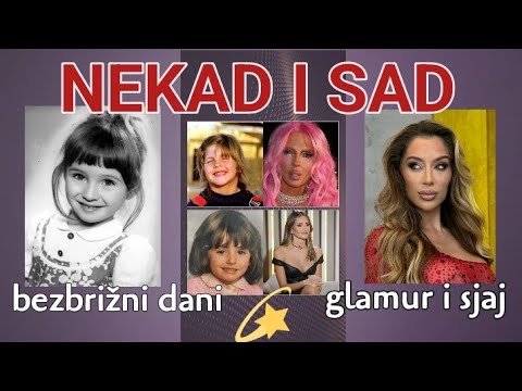 NEKAD I SAD: Kako su izgledale pevačice kao deca