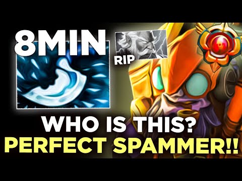 Who is This Guy? The Perfect Tinker Tinker Spammer - 8Min Blink Dagger vs Zeus Dota 2