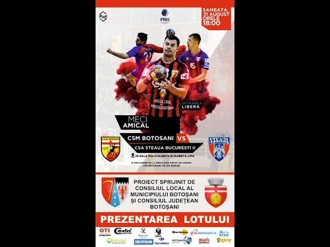 CSM BOTOSANI - CSU STEAUA  LIVE  31 AUGUST 2019