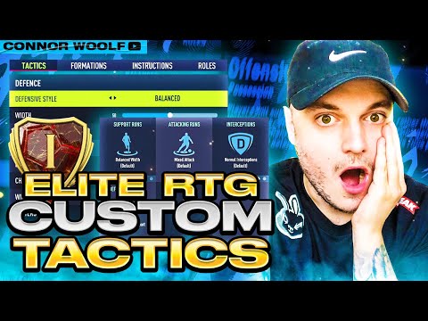 these BEST RTG CUSTOM TACTICS got me into the ELITE division on FIFA 22 🤯 442 and 4231 tactics
