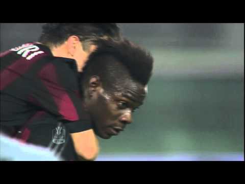 Il gol di Balotelli - Alessandria - Milan - 0-1 -  Semifinale - TIM Cup 2015/16