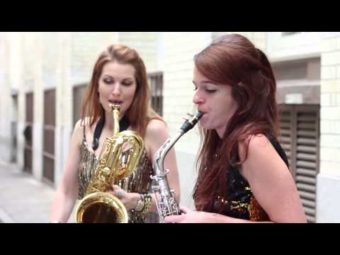 Santa Baby - LIVE - Female Saxophone Quartet