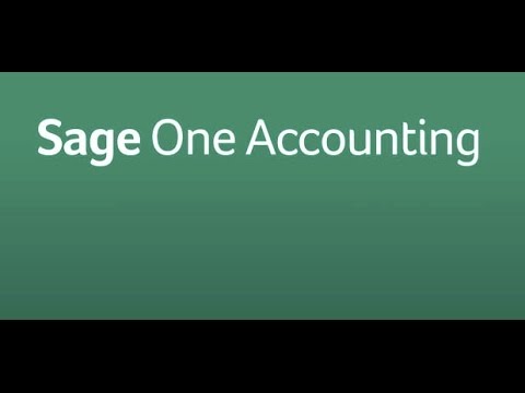 Sage One Accounting