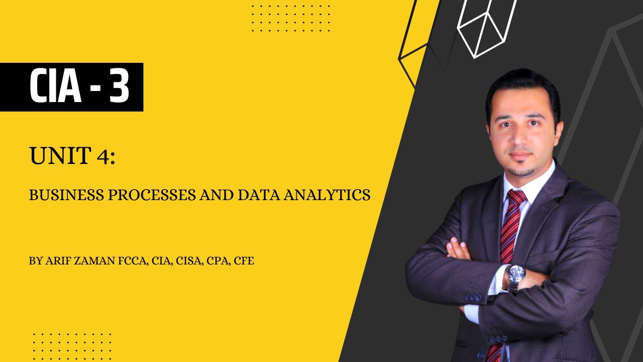 Part 3: Unit 4 - Business Process and Data Analytics