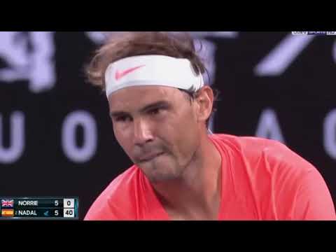 Cameron Norrie vs Rafael Nadal Aus Open 2021 Highlights