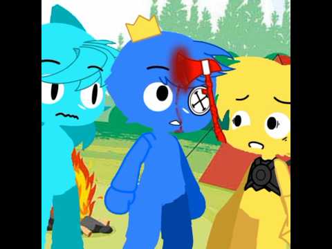 Bella: sorry😓 #gachaclub #rainbowfriends 💙💛🧡💙💜