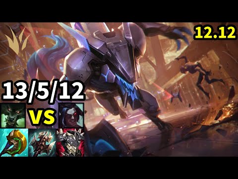Warwick Jungle vs Kayn - EUW Master | Patch 12.12