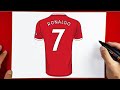 How to Draw Cristiano Ronaldo Shirt