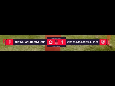 Resumen | Real Murcia CF 0-1 CE Sabadell FC | Jornada 16 | 25/26