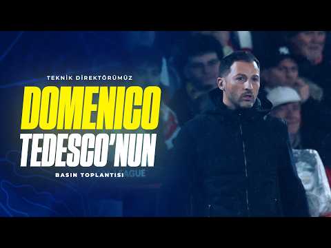 Teknik Direktörümüz Domenico Tedesco'nun Maç Sonu Basın Toplantısı | Nottingham Forest -Fenerbahçe