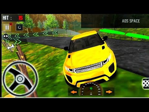 Land Rover gadi wala games || Land Rover SUV Off Road Hill Drive Simulator