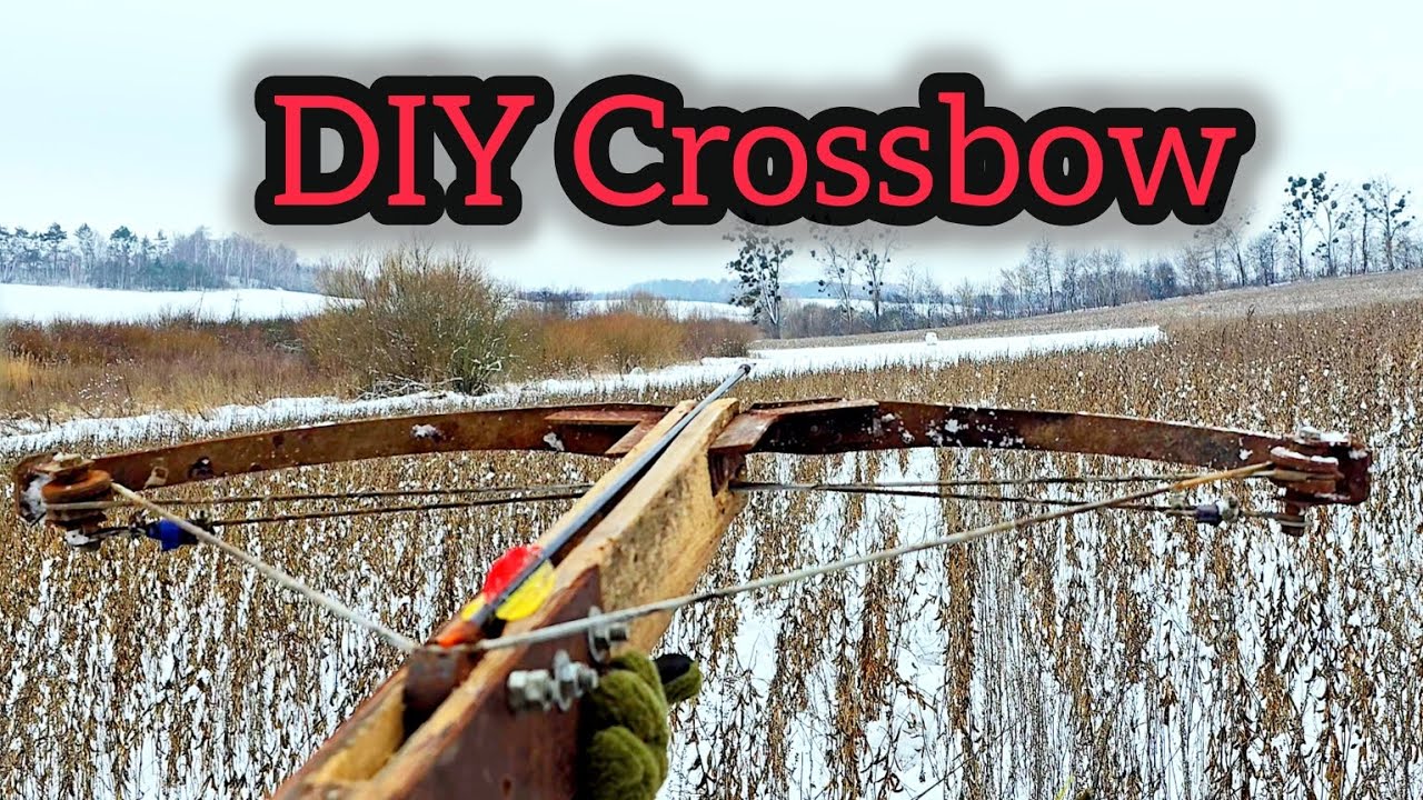 DIY Car Leaf Spring Crossbow | Review & Test