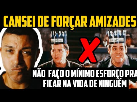 I'm tired of forcing friendships.