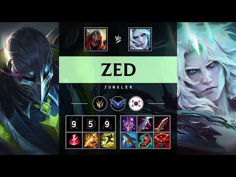 Zed Jungle vs Viego - KR Diamond Patch 25.05