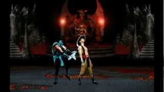 Mortal kombat animation - Sub-Zero (Bi-han) &quot;Cold Embrace&quot; Fatality